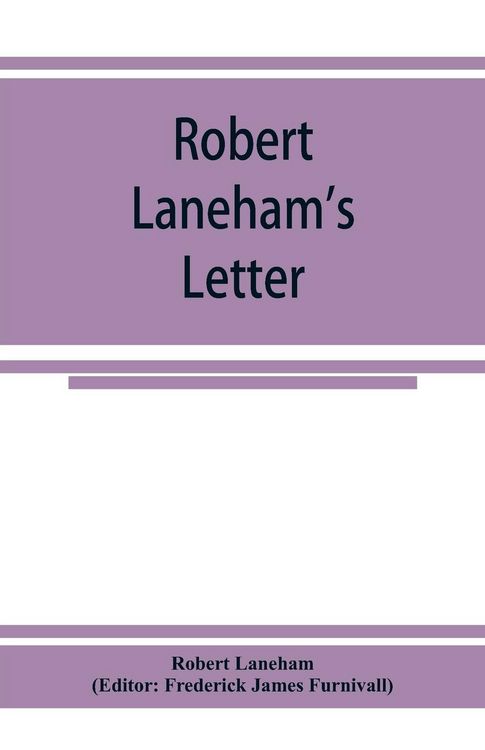 Produktbild: Robert Laneham's letter