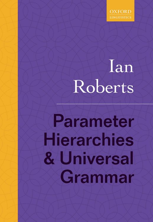 Produktbild: Parameter Hierarchies and Universal Grammar