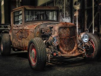 Produktbild: Ein Motiv aus dem Kalender Au&szlig;ergew&ouml;hnliche Autos - Hot Rods (Puzzle)