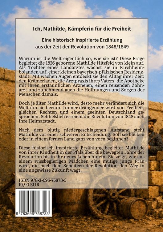 Produktbild: Ich, Mathilde, K&auml;mpferin f&uuml;r die Freiheit