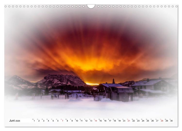Produktbild: WINTERZAUBER Reit im Winkl und Umgebung (Wandkalender 2026 DIN A3 quer), CALVENDO Monatskalender