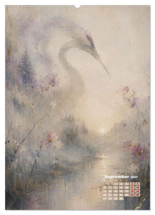 Produktbild: Stille Formen (hochwertiger Premium Wandkalender 2027 DIN A2 hoch), Kunstdruck in Hochglanz
