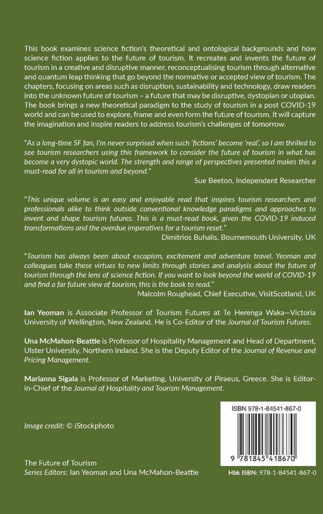 Produktbild: Science Fiction, Disruption and Tourism