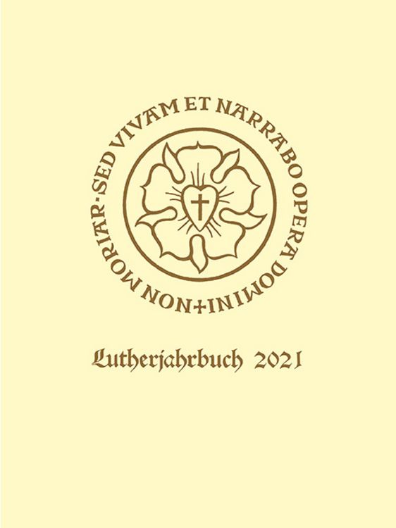 Produktbild: Lutherjahrbuch 88. Jahrgang 2021
