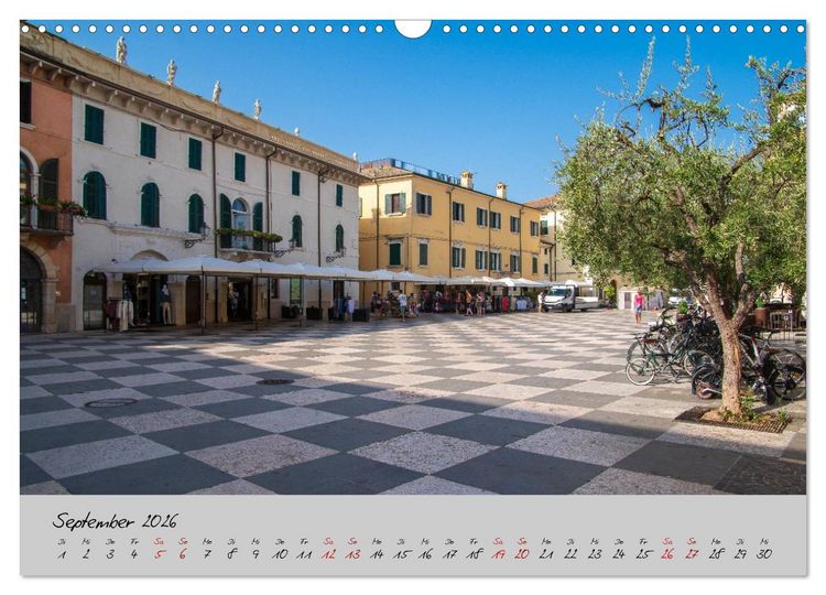 Produktbild: Sehnsuchtsziel Lago di Garda (Wandkalender 2026 DIN A3 quer), CALVENDO Monatskalender