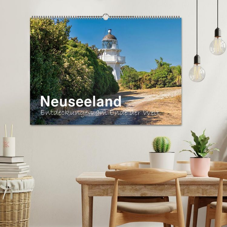 Produktbild: Neuseeland - Entdeckungen am Ende der Welt (Wandkalender 2026 DIN A2 quer), CALVENDO Monatskalender