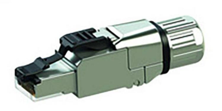 Produktbild: Teleg&auml;rtner 100023087 RJ45 Stecker CAT 6A geschirmt 100023087 Stecker, gerade Polzahl Sensoren 8 1 St.
