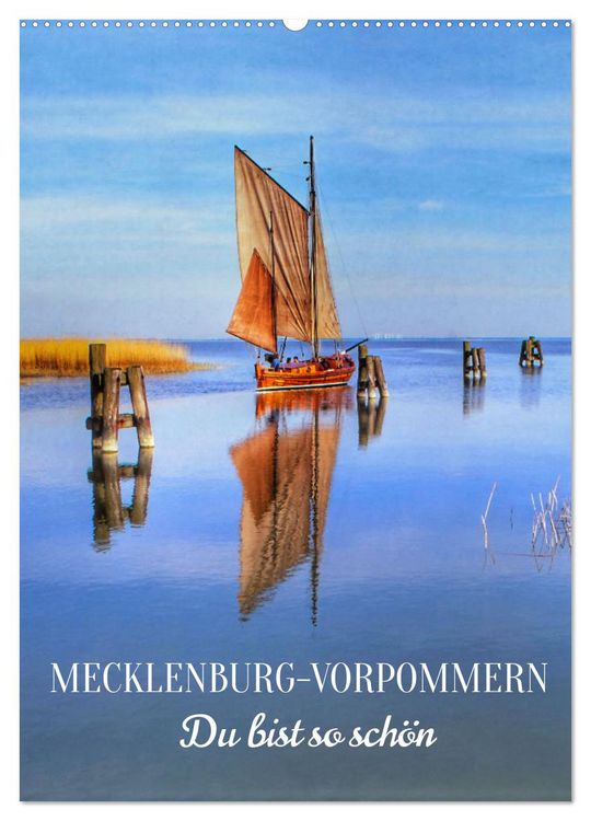 Produktbild: MECKLENBURG-VORPOMMERN. Du bist so sch&ouml;n (Wandkalender 2026 DIN A2 hoch), CALVENDO Monatskalender