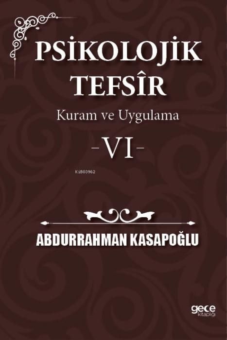 Produktbild: Psikolojik Tefsir Kuram ve Uygulama 6