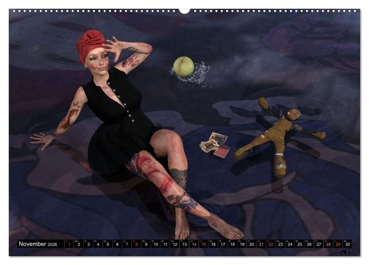 Produktbild: Theater paradox (hochwertiger Premium Wandkalender 2026 DIN A2 quer), Kunstdruck in Hochglanz