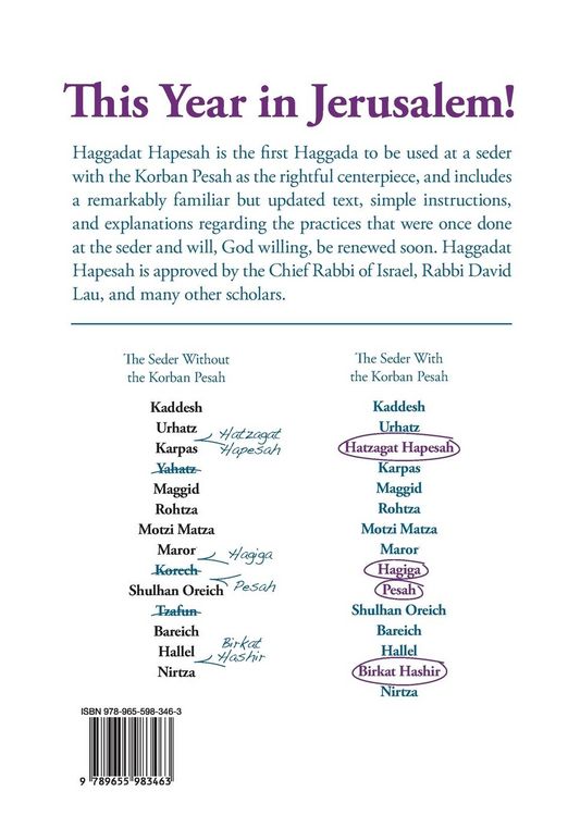 Produktbild: Haggadat Hapesah