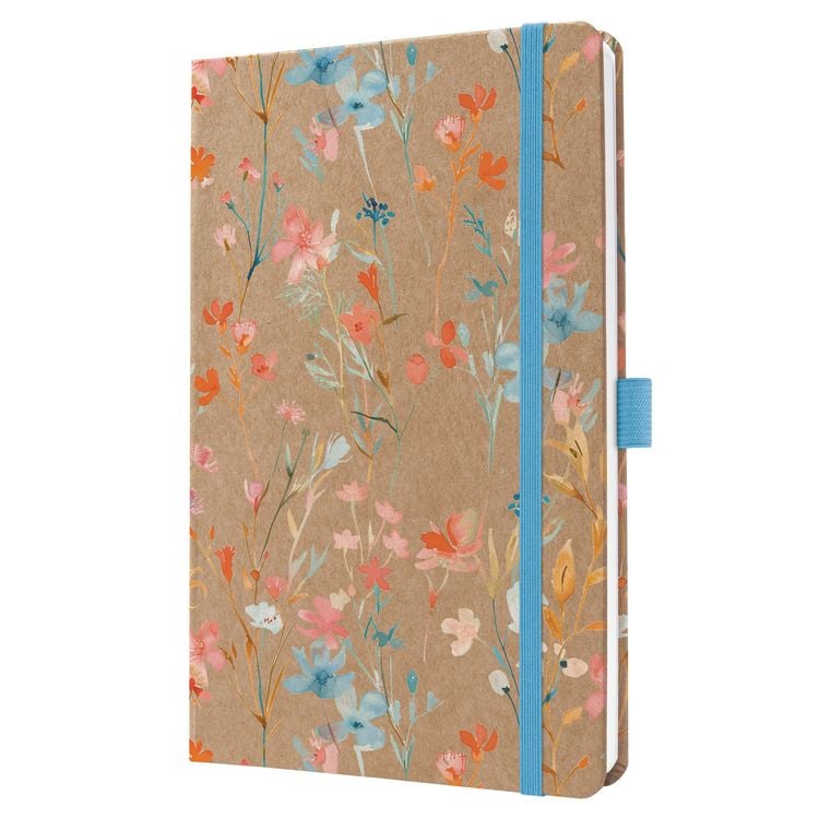 Produktbild: SIGEL 7J807 Wochenkalender Jolie 2027, ca. A5, Blue Floral Serenity, Hardcover