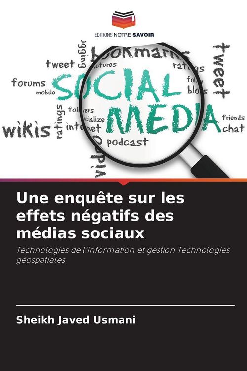 Produktbild: Une enqu&ecirc;te sur les effets n&eacute;gatifs des m&eacute;dias sociaux