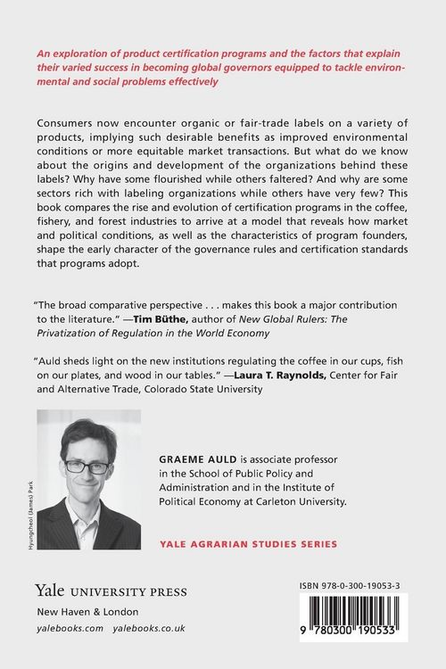 Produktbild: Constructing Private Governance