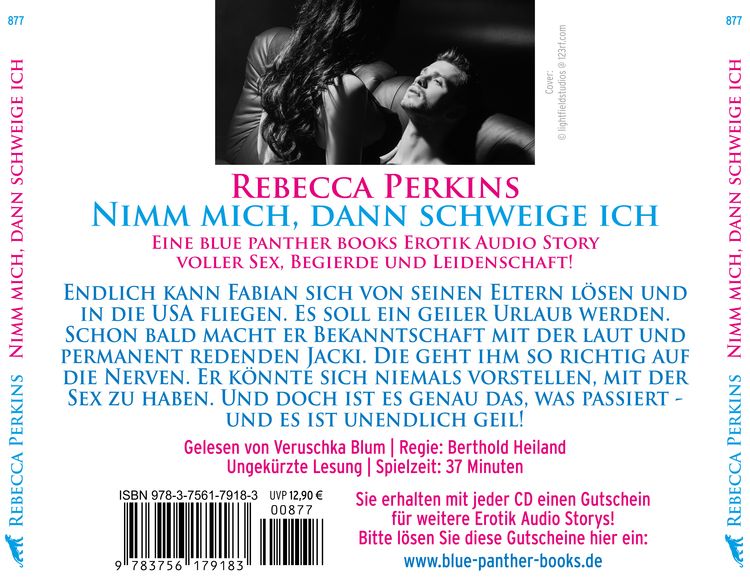 Nimm mich, dann schweige ich | Erotik Audio Story | Erotisches Hörbuch Audio-CD