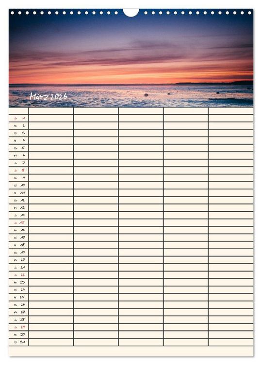 Produktbild: Noch mehr F&ouml;hrweh Familienplaner (Wandkalender 2026 DIN A3 hoch), CALVENDO Monatskalender