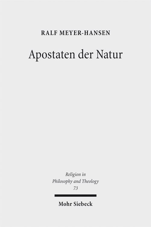 Produktbild: Apostaten der Natur