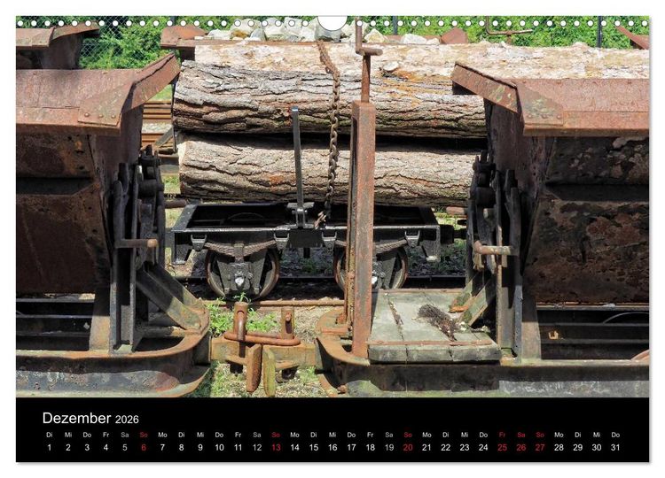 Produktbild: Waldeisenbahn Bad Muskau (Wandkalender 2026 DIN A3 quer), CALVENDO Monatskalender