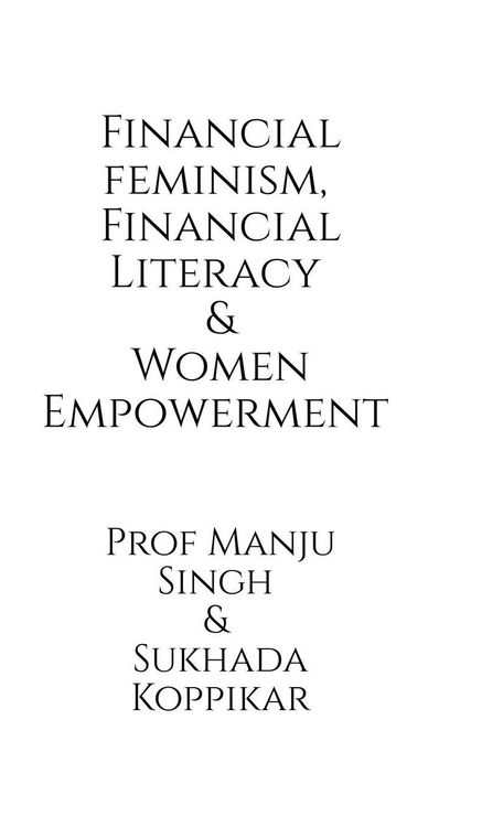 Produktbild: Financial feminism, Financial Literacy and Women Empowerment