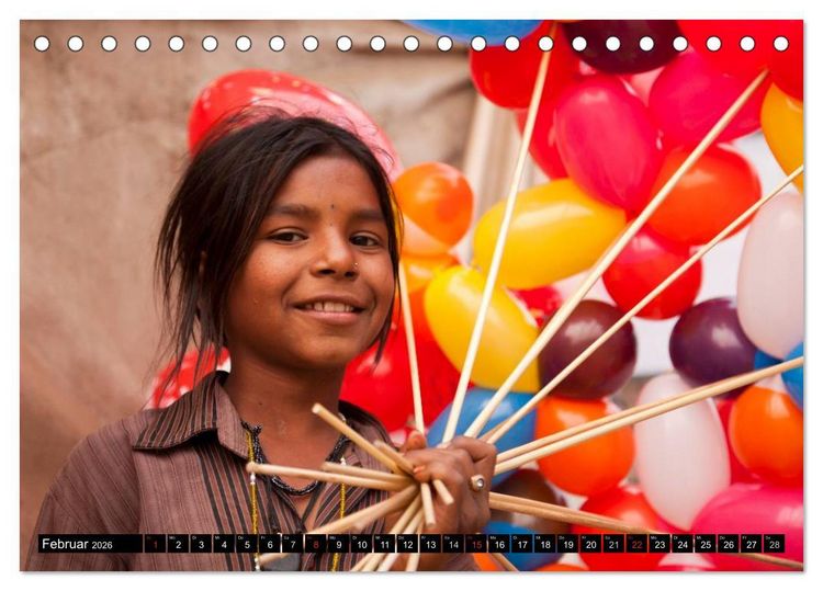 Produktbild: Rajasthan, Indien - Pushkar Mela (Tischkalender 2026 DIN A5 quer), CALVENDO Monatskalender