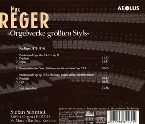 Produktbild: Orgelwerke Gr&ouml;&aacute;ten Styls