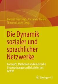 Produktbild: Die Dynamik sozialer und sprachlicher Netzwerke