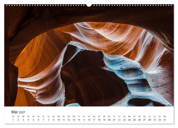 Produktbild: USA &ndash; Landschaft und Sehnsucht (Wandkalender 2027 DIN A2 quer), CALVENDO Monatskalender