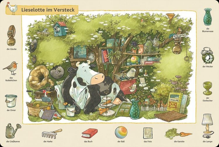 Produktbild: Was sucht Lieselotte? Das gro&szlig;e Such-und-Finde-Wimmelbuch
