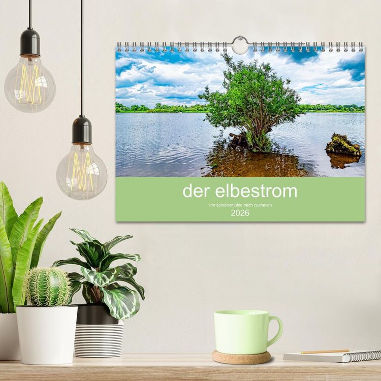 Produktbild: der elbestrom (Wandkalender 2026 DIN A4 quer), CALVENDO Monatskalender