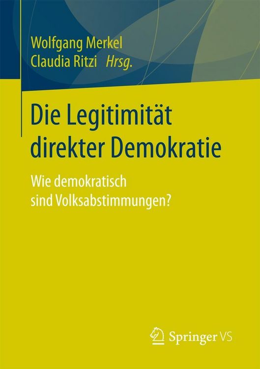 Produktbild: Die Legitimit&auml;t direkter Demokratie