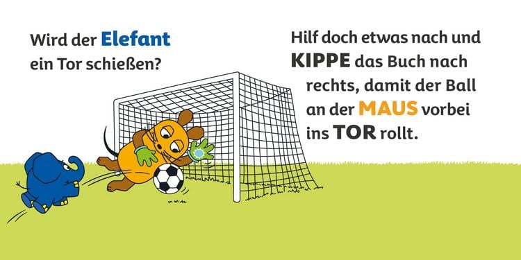 Produktbild: Die Sendung mit der Maus - Sch&uuml;tteln, pusten, lachen - Mein Mitmachbuch