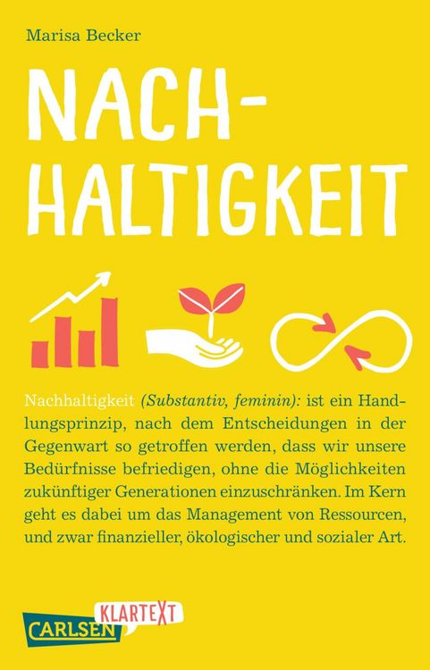 Produktbild: Nachhaltigkeit (Carlsen Klartext)