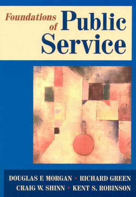 Produktbild: Morgan, D: Foundations of Public Service