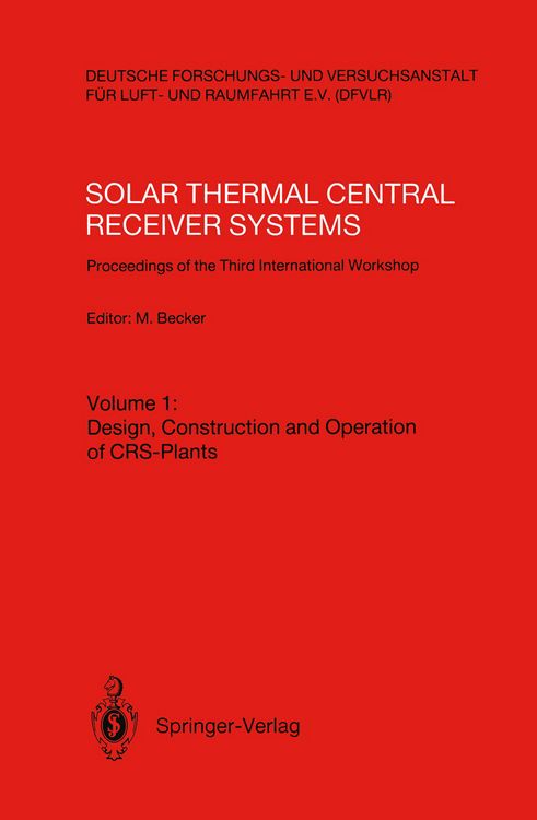 Produktbild: Solar Thermal Central Receiver Systems