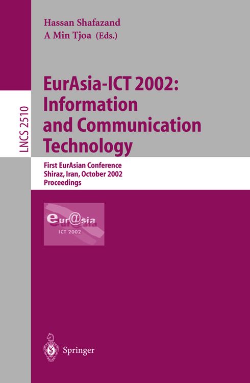 Produktbild: EurAsia-ICT 2002: Information and Communication Technology