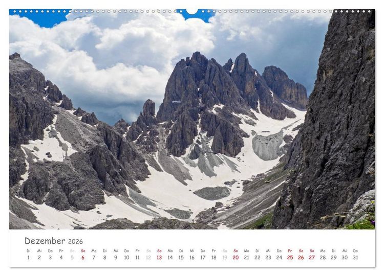 Produktbild: S&uuml;dtirol - Land der Berge und Seen (hochwertiger Premium Wandkalender 2026 DIN A2 quer), Kunstdruck in Hochglanz