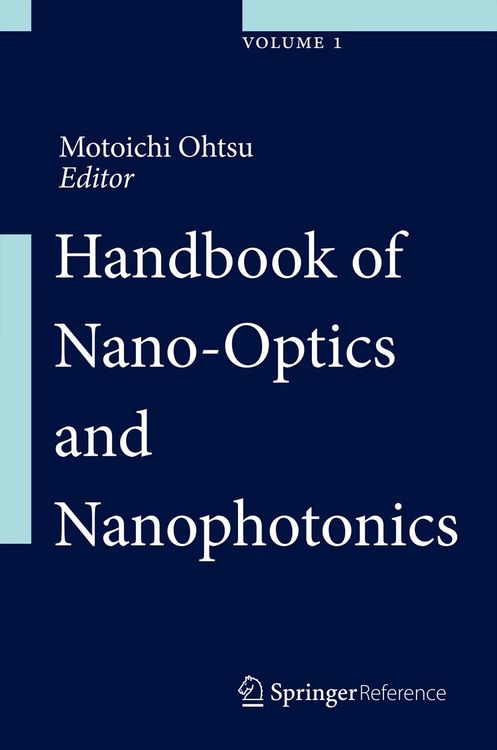 Produktbild: Handbook of Nano-Optics and Nanophotonics