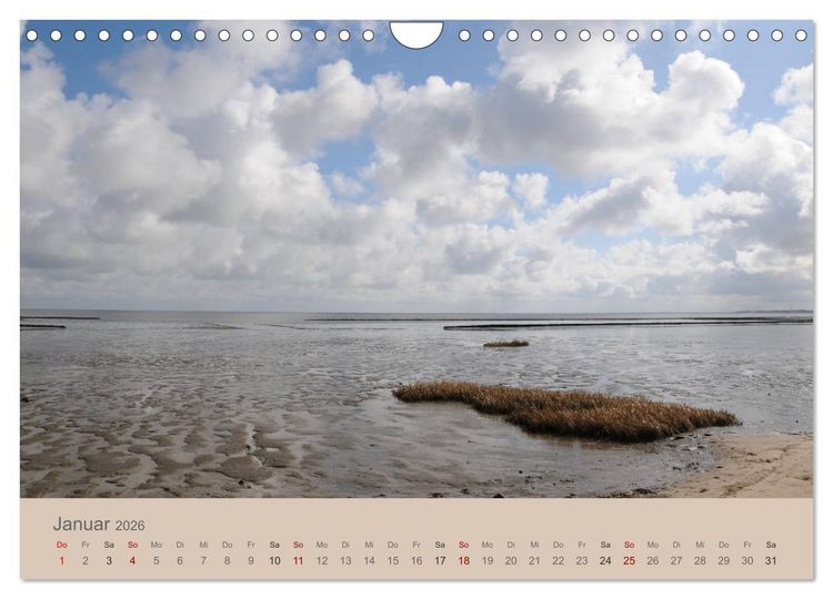 Produktbild: Sylt-Momente (Wandkalender 2026 DIN A4 quer), CALVENDO Monatskalender