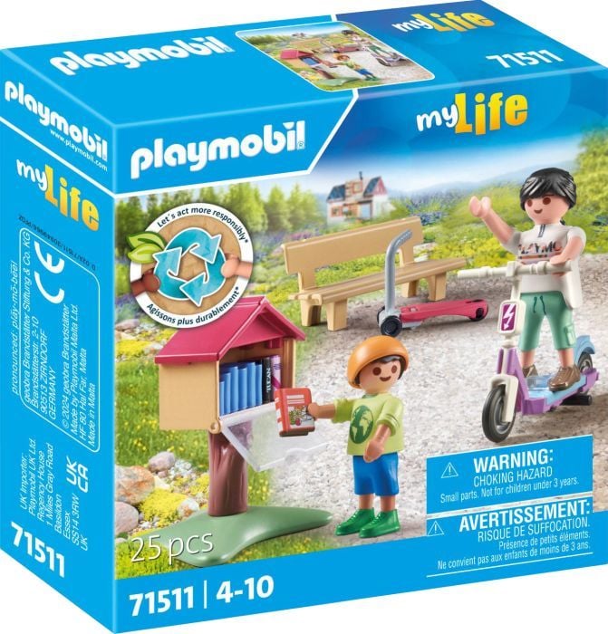 Produktbild: PLAYMOBIL 71511 - My Life - Büchertausch für Leseratten