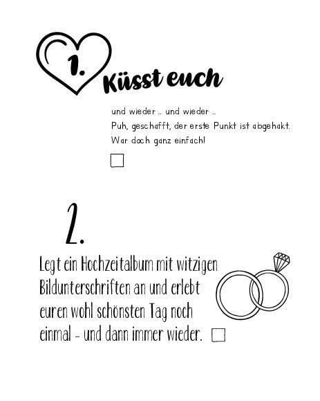 Produktbild: Die Bucket List f&uuml;r Honeymooner