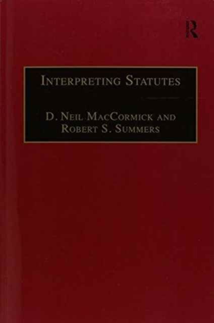 Produktbild: Interpreting Statutes