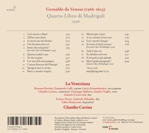Produktbild: Quarto Libro Di Madrigali