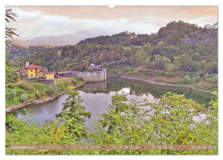 Produktbild: Garfagnana, Impressionen aus dem Norden der Toskana (Wandkalender 2026 DIN A2 quer), CALVENDO Monatskalender