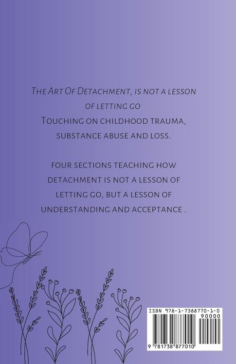 Produktbild: The art of detachment, is not a lesson of letting go