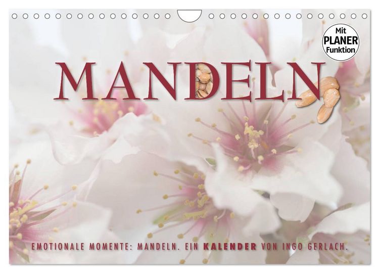 Produktbild: Emotionale Momente: Mandeln (Wandkalender 2026 DIN A4 quer), CALVENDO Monatskalender
