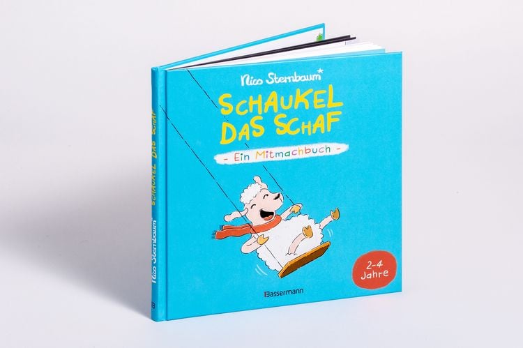 Produktbild: Schaukel das Schaf - Ein Mitmachbuch zum Sch&uuml;tteln, Schaukeln, Pusten, Klopfen und sehen, was dann passiert. Von 2 bis 4 Jahren