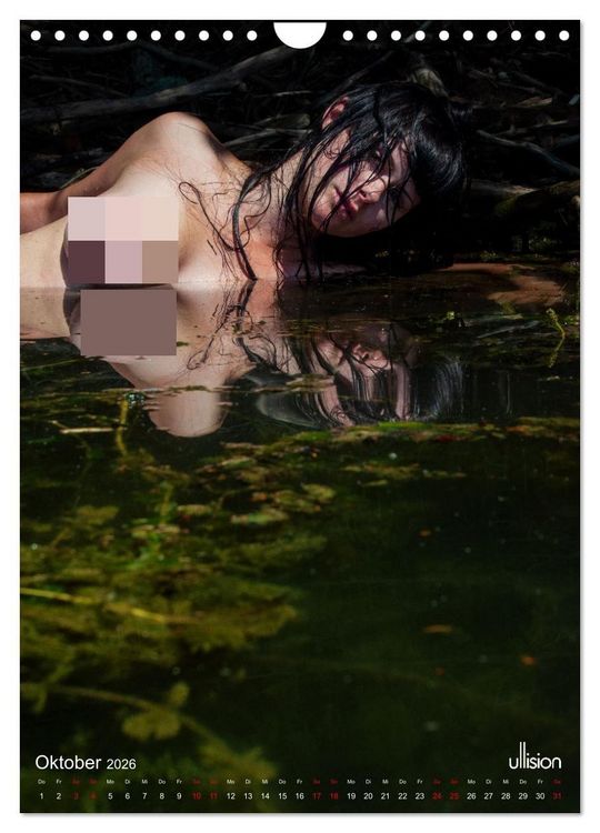 Produktbild: Akt im Wasser - sinnliche Nymphen (Wandkalender 2026 DIN A4 hoch), CALVENDO Monatskalender