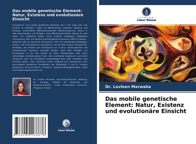 Produktbild: Das mobile genetische Element: Natur, Existenz und evolution&auml;re Einsicht