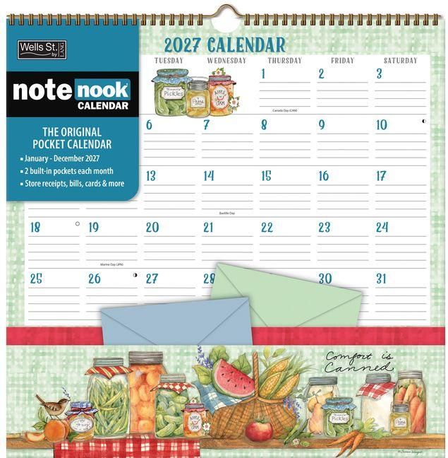 Produktbild: Folk Song 2027 Note Nook Calendar