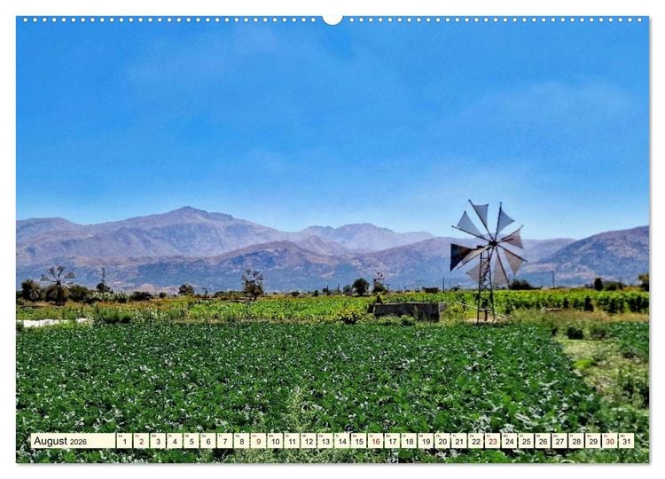 Produktbild: Gr&uuml;nde f&uuml;r Urlaub auf Kreta (Wandkalender 2026 DIN A2 quer), CALVENDO Monatskalender
